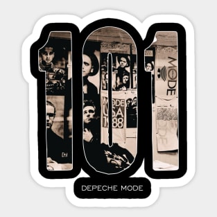 depeche m. vintage Sticker